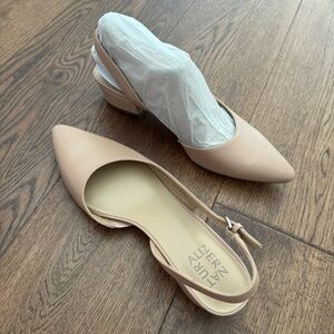 Naturalizer Banks Flat Crème Brulee Leather